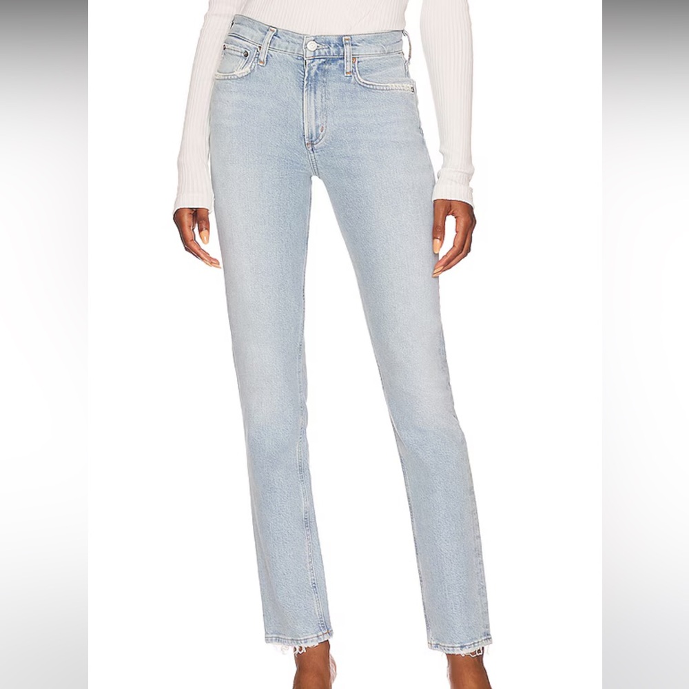 Agolde Lyle denim jeans in Rift